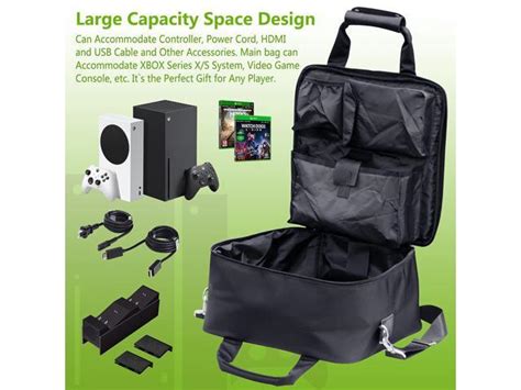 Omarando Carrying Case For Xbox Travel Bagcompatible With Xbox Series