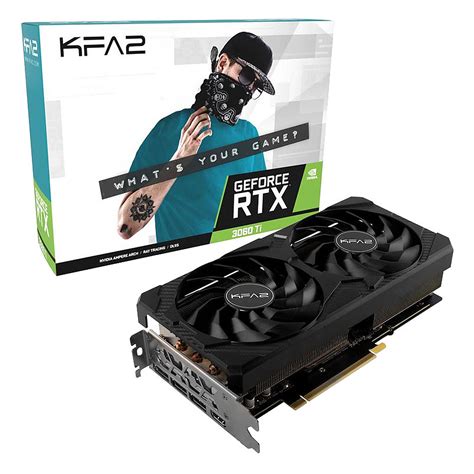 KFA2 GeForce RTX 3060 Ti Plus 1 Click OC V2 LHR Graphics Card