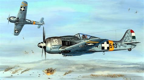 World War Ii Fw 190 Focke Wulf Luftwaffe Germany Military