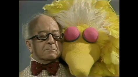 Mr Hooper And Big Bird Imagine Being On The Beach Youtube