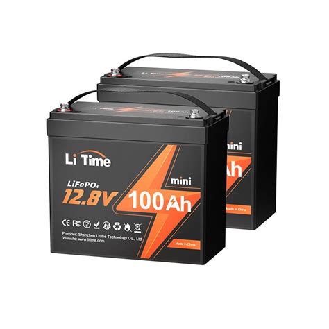 Litime 12v 100ah Mini Lifepo4 Lithium Battery Litime Ca