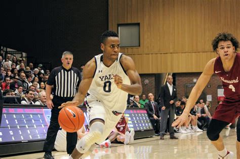 Mens Basketball Yale Falls To Harvard In Regular Season