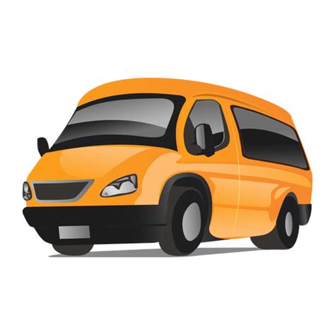 Retro Glossy Van Transparent Png And Svg Vector File