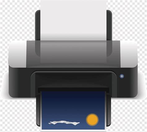 Happy Printer Clipart