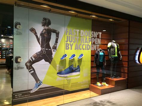 Nike Air Zoom Pegasus 31 Retail Window Display Sports Shoe Display