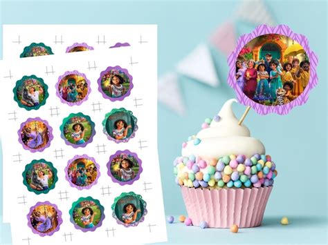 Encanto Toppers Encanto Favors Encanto Cupcake Encanto Etsy Australia