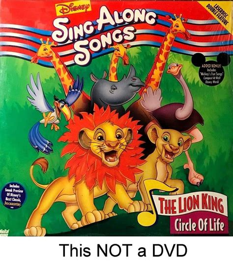 Amazon.com: Sing Along Songs: Circle of Life (The Lion King) 12