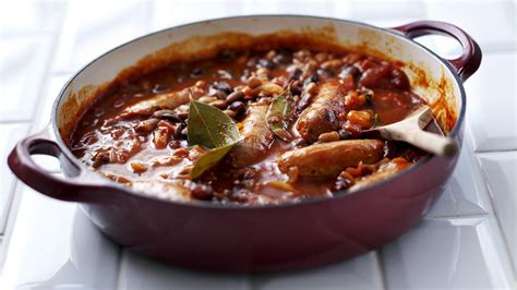 Sausage And Red Pepper Hotpot Recipe Bbc Food