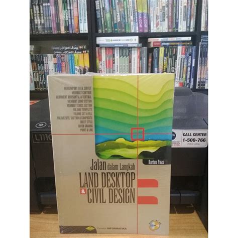 Jual Buku Original Jalan Dalam Langkah LAND DESKTOP CIVIL DESIGN CD