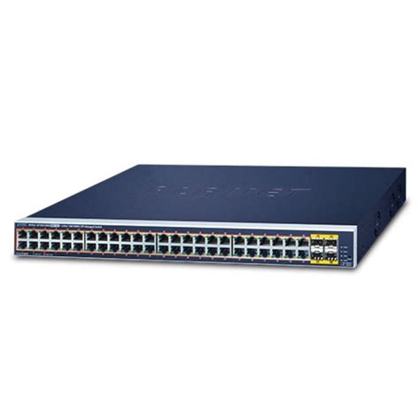 Switch Gigabit IPv4 IPv6 48 Port 10 100 1000T 802 3at PoE 4 Port 100