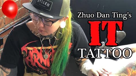 Shanghai Tattoo Zhuo Dan Ting Tattoos Its Pennywise Youtube