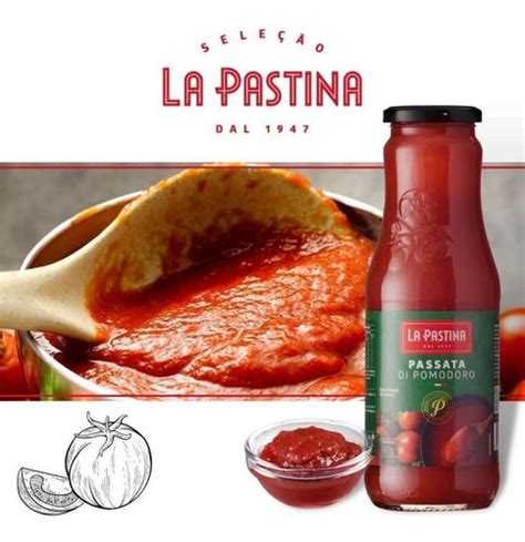 Passata Italiana Di Pomodoro La Pastina 680g 2 Unidades Emporio