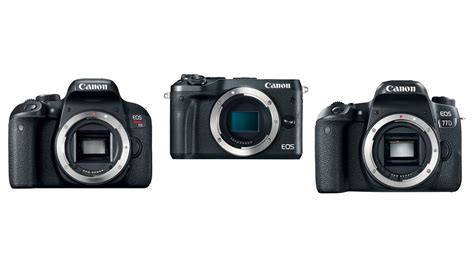 Canon Announce New Mid Range Canon Eos 77d Rebel T7i Dslr And M6