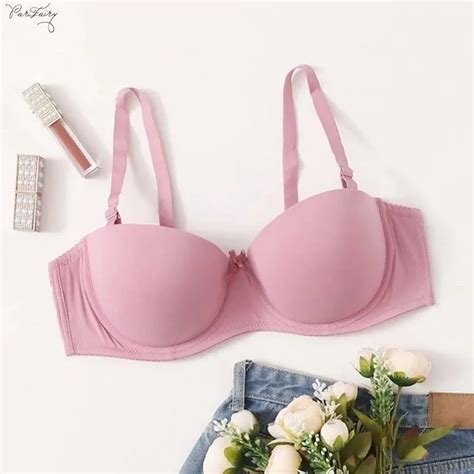 Parifairy Seamless Sexy Bras For Women Fashion Push Up Bra Strapless Lingerie Cup Cotton