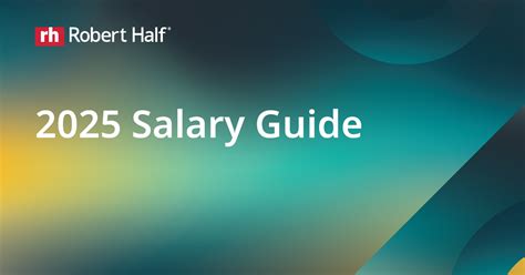 Robert Half Salary Calculator Salary Guide 2025 Robert Half