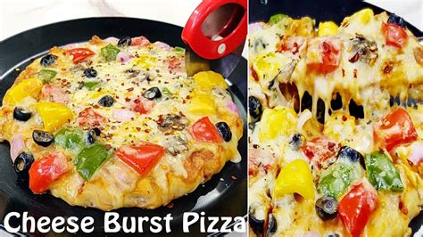 How To Make Pizza At Home Homemade Pizza Recipe घर पर पिज़्ज़ा कैसे बनाये Dominos Style