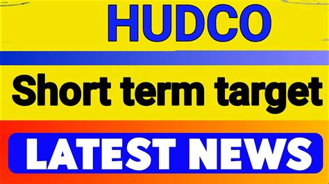 HUDCO Share Latest News Today Hudco Share Hudco Share News Hudco