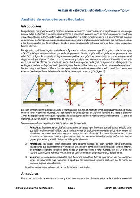 PPT EyRM Análisis de estructuras reticuladas PowerPoint Presentation