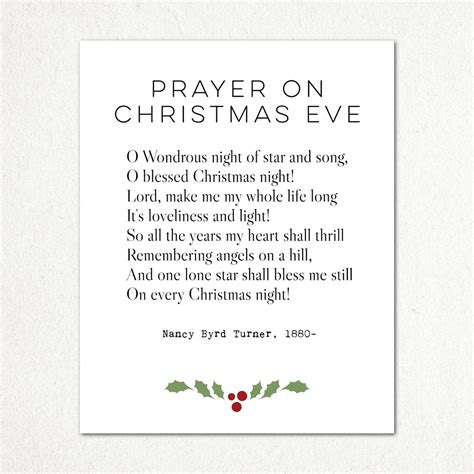 Christmas Poem Set 4 Poems Digital Download Printable Art 8x10 JPG ...