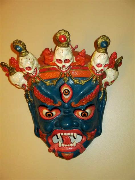 Taken For Granted Bright Ethnic Masks Of Various Cultures