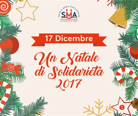 Un Natale Di Solidarietà 2017 Scuola Maria Ausiliatrice Roma