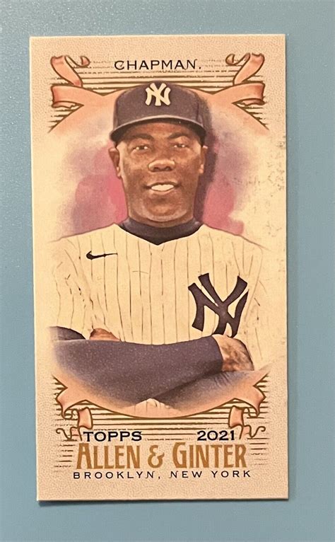 Topps Allen Ginter High Number Sp Aroldis Chapman Mini A G