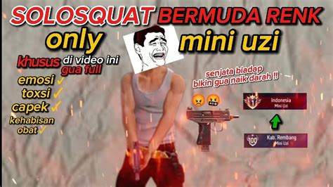 GAK AKAN PERNAH LAGI GUA PEGGANG PEGGANG MINI UZI MENGUJI KESABARAN