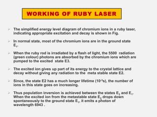 Ruby laser | PPT