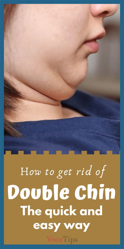 How To Get Rid Of Double Chin Fast Double Chin Reduce Double Chin