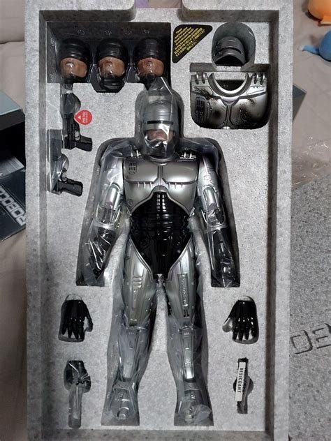 Clearance Hot Toys MMS202D04 RoboCop 1 6th Scale RoboCop Collectible Figure Hobbies Toys