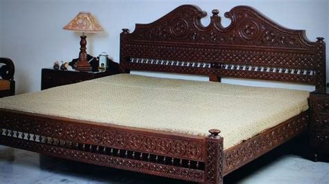 King Size Teak Wood Bed Without Storage At Rs In Saharanpur Id