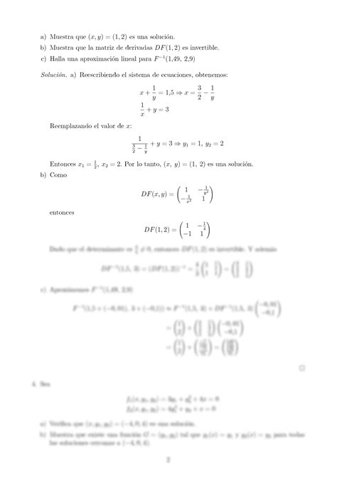 SOLUTION Examen Calculo Diferencial V Studypool