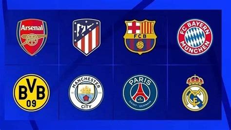 Drawing 8 Besar Liga Champions 2023 2024 Tim Spanyol Mendominasi