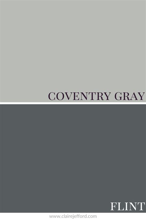 Benjamin Moore Coventry Gray Colour Review By Claire Jefford