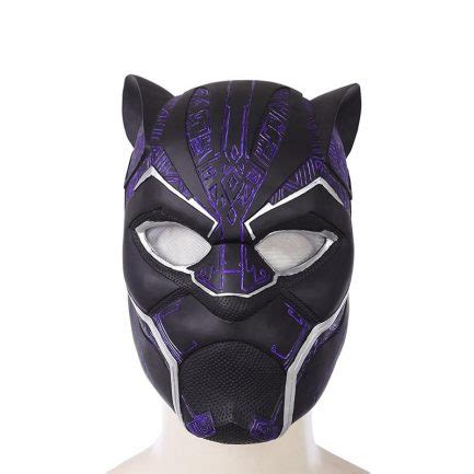 Black Panther Helmet Power Black panther Blue Black Panther Superhero ...