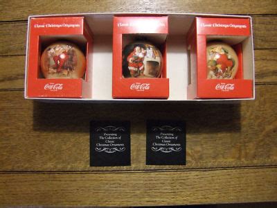 Coca Cola Christmas Ornaments -- Antique Price Guide Details Page