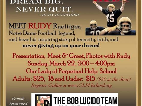 Meet Rudy Ruettiger - Notre Dame Football Legend | Patch