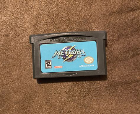 Metroid Fusion Nintendo Gameboy Advance Gba Etsy