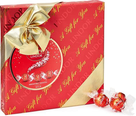 Amazon Lindt Lindor T Wrapped Milk Chocolate Truffles Box 287g