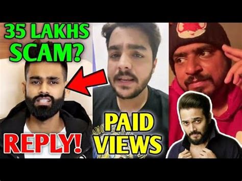 Amir Siddiqui Huge Scam Exposed His Reply Ashish On Paid Views