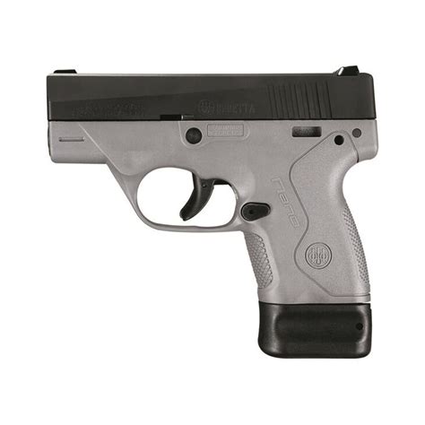 Beretta Bu9 Nano Semi Automatic 9mm 3 Barrel Gray Frame 81