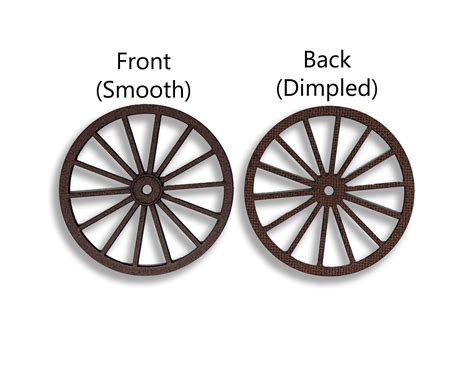 14 Spoke Wheels Wooden Composite Wagon Wheels Paintable - Etsy