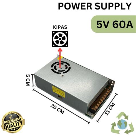 Jual Power Supply Switching Psu V A Jaring V A Fan High Quality