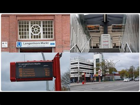 Hvv Hamburger Verkehrs Verbund U Langenhorn Markt Busse Youtube