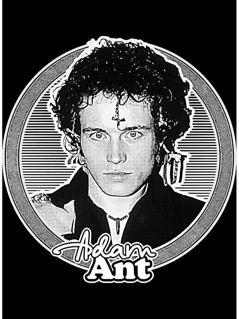 Adam Ant Retro 80s Tribute Fan Art Design Poster For Sale By