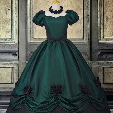 Victorian Ball Gown Etsy