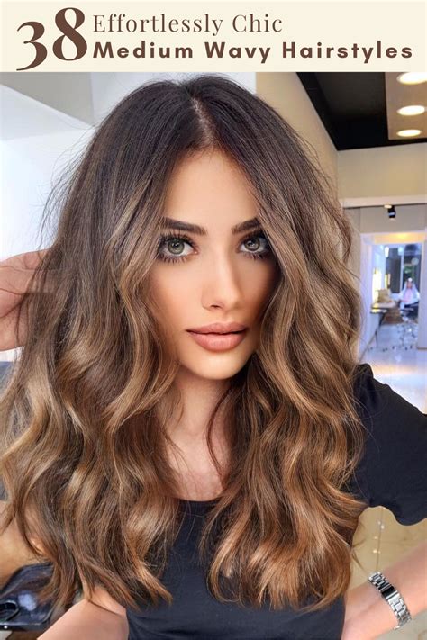 medium wavy hairstyle ideas   wavy hairstyles medium