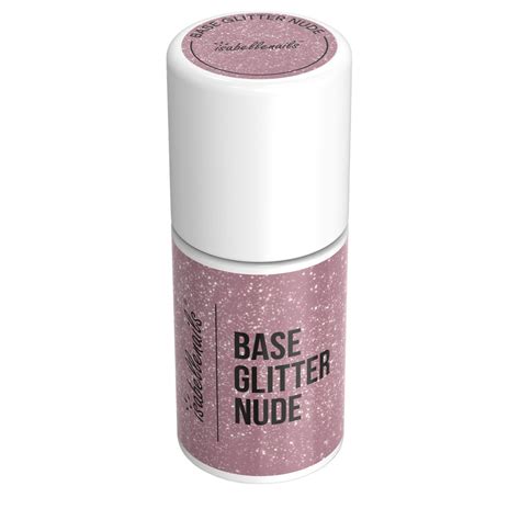Baza Lakier Hybrydowa Glitter Nude Isabellenails 7 Ml Gummy Base Kauczukowa Sklep EMPIK