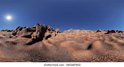 Surface Planet Mars 8k Hdri Map Stock Illustration 1855687810 ...