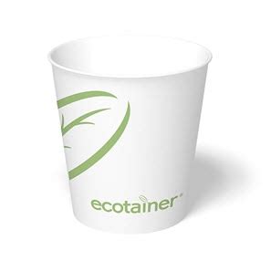 Ecotainer 10oz Compostable Hot Cups 10 100ct Sleeves ECO10